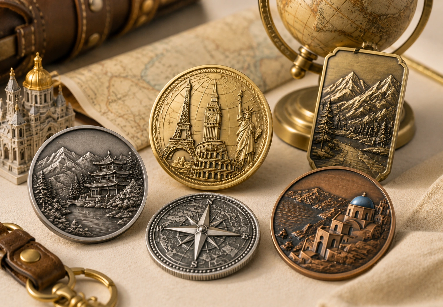 Tourism souvenir metal products