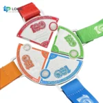 Custom Magnetic Puzzle Medal with Ribbon – Interlocking Marathon Finisher Medal - Image 5