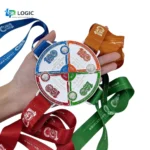 Custom Magnetic Puzzle Medal with Ribbon – Interlocking Marathon Finisher Medal - Image 4