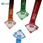 Custom Magnetic Puzzle Medal with Ribbon – Interlocking Marathon Finisher Medal - Image 3