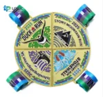Custom Magnetic Puzzle Medal – Interlocking Run & Sports Award