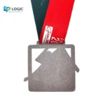 Custom Trail Running Medal with Ribbon – Mountain Race Finisher Medal - Image 6