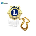 3D logo, Lions Club commemorative medal, annual commemorative medal - Image 3