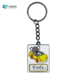 Custom Cartoon Character Metal Keychains – Anime & Mascot Key Ring Set - Image 4