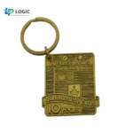Custom Cartoon Metal Keychains – Anime Character Engraved Key Ring Set - Image 5