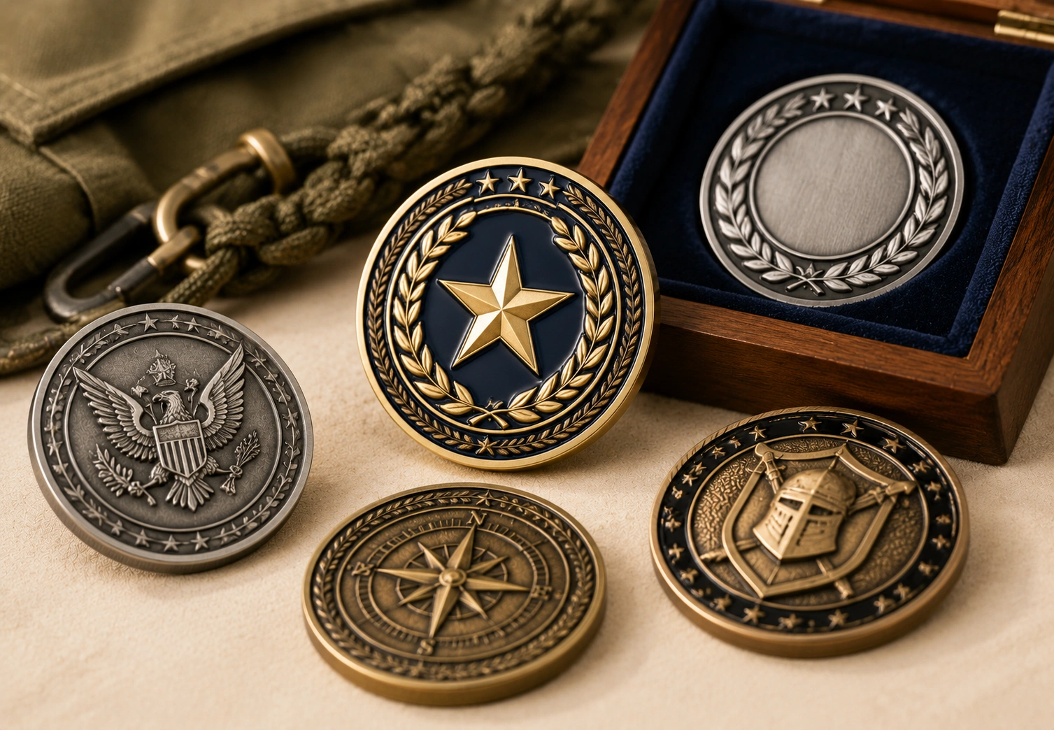 Custom challenge coins