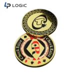 Custom Enamel Challenge Coin with Multi-Color Logo Design - Image 6