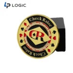 Custom Enamel Challenge Coin with Multi-Color Logo Design - Image 7