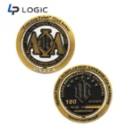 Custom Spinning Challenge Coin with Double-Sided 3D Relief Design - Image 7