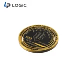 Custom Spinning Challenge Coin with Double-Sided 3D Relief Design - Image 4