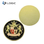 Custom Enamel Challenge Coin with Double-Sided Logo Design - Image 3