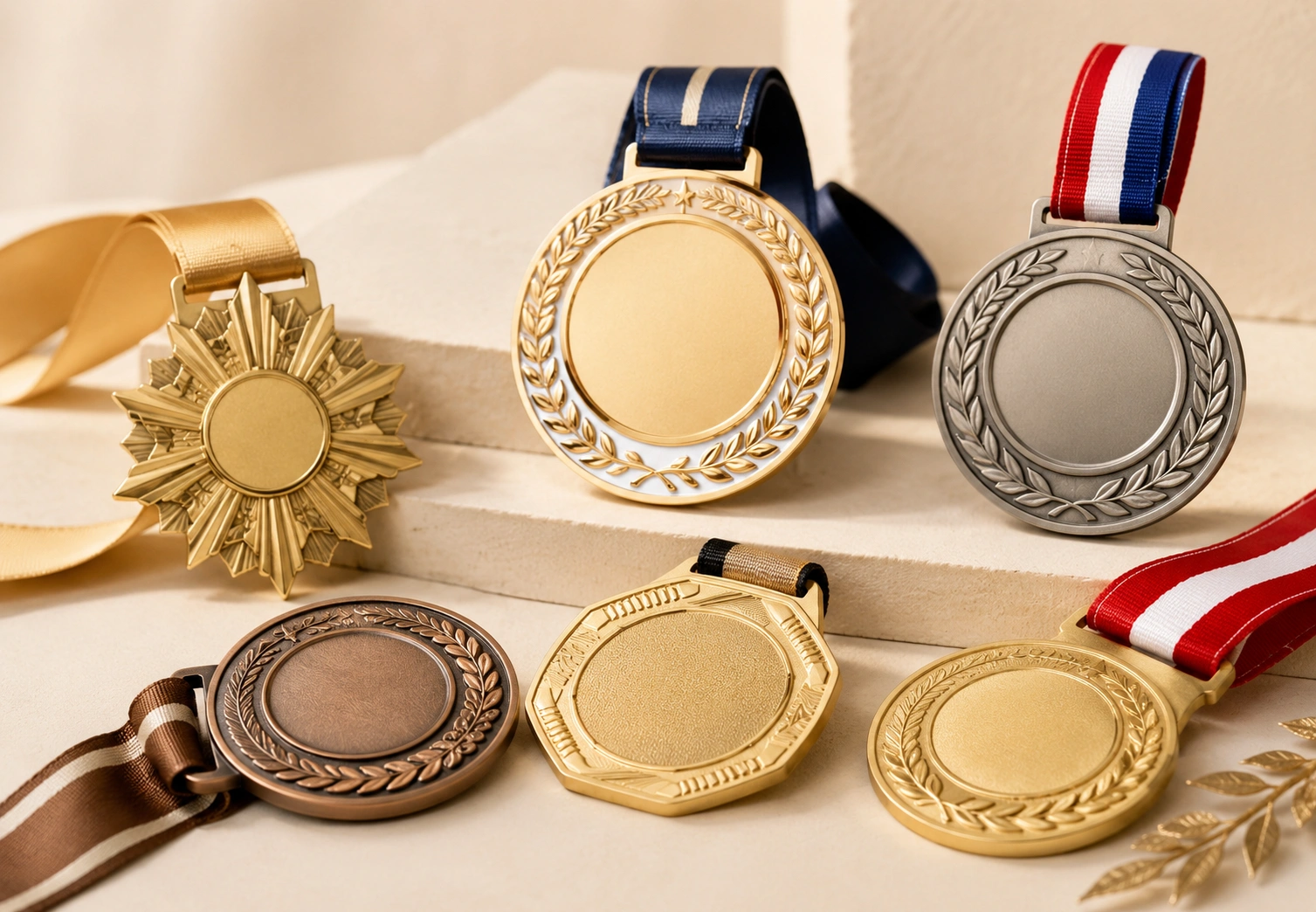Custom medals for sports events